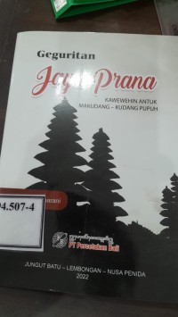 Image of Geguritan Jaya Prana
