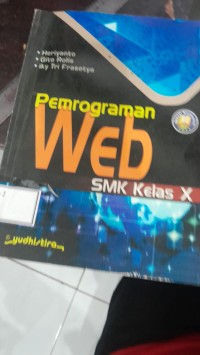 Image of Pemrograman Web =SMK Kelas X