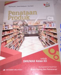Image of Penataan produk C3 untuk SMK/MAK kelas XII