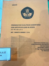 Image of Peningkatan Kualifikasi Kompetensi dan Sertifikasi Guru & Dosen