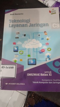 Image of Teknologi Layanan Jaringan C3 Kelas XI